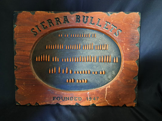 panneau publicitaire munitions Sierra bullets
