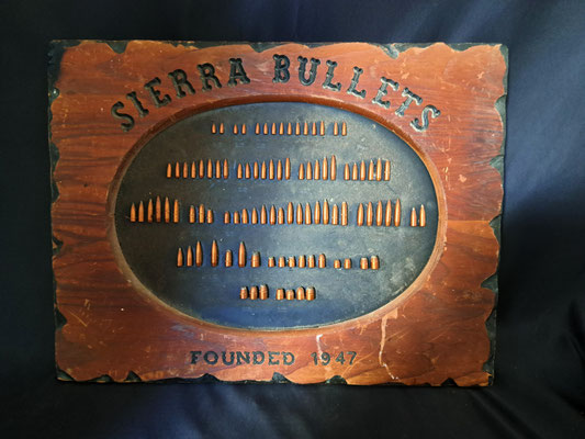 panneau publicitaire munitions Sierra bullets