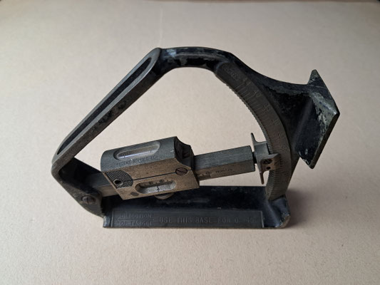  niveau artillerie anglais ww1 Clinometer Field Mark VI 