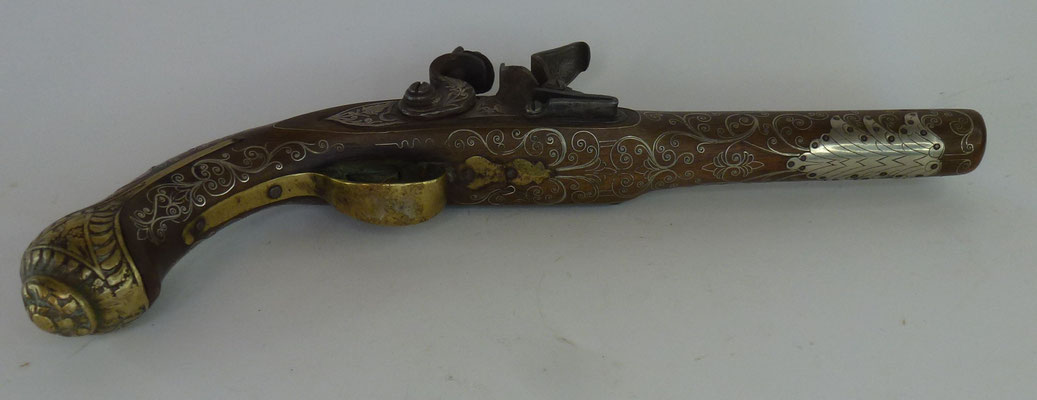 pistolet à silex  orientale 