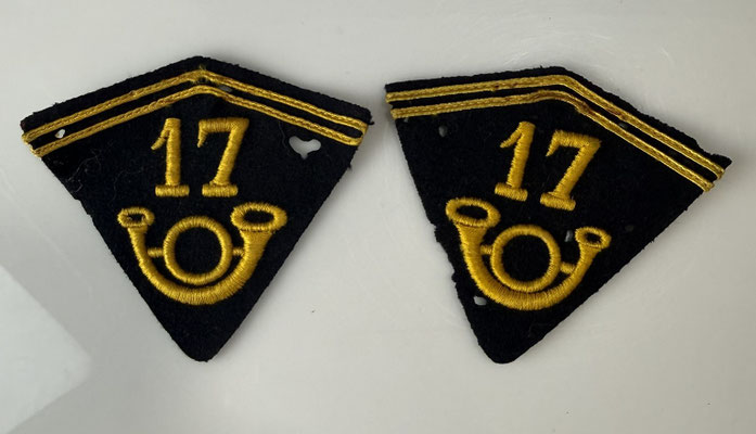 pattes de col 17ème BCP avers