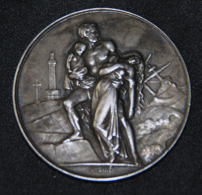 médaille argent société parisienne de sauvetage 