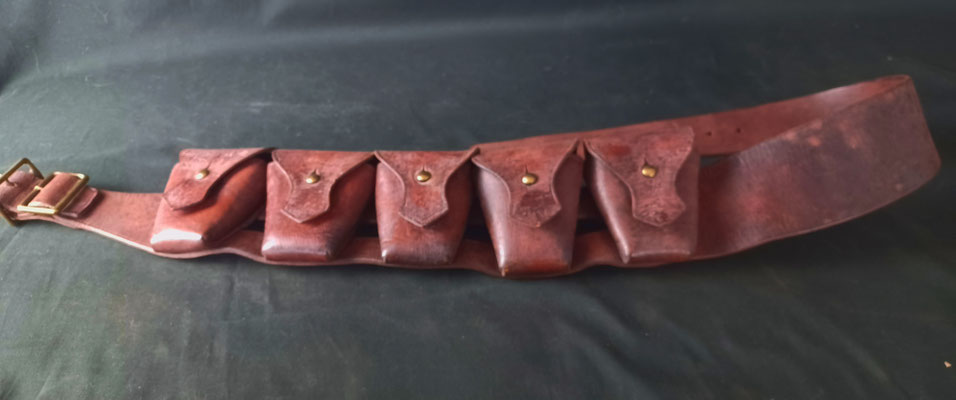 cartouchiére anglaise de cavalerie ww1