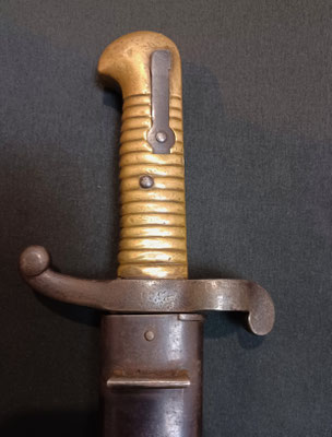 sabre baionnette modèle 1842 de mousqueton .