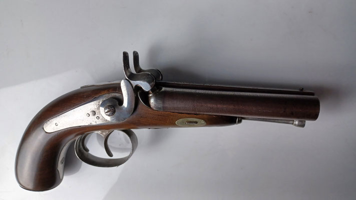 pistolet double canon H.Jaquet à Geneve