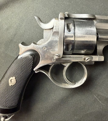 revolver lepage 11mm vue du barillet portiére fermer 