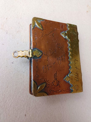 briquet Craonne 1917 artisanat  de tranchée 