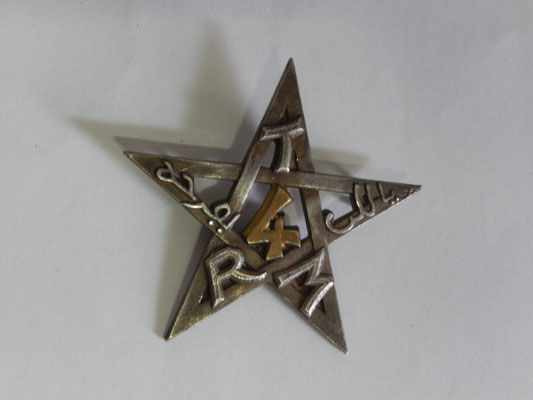  insigne 4° RTM   DPN25r.Bdép   Prix : 15 euros 