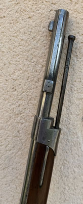 fusil chassepot vue de la baguette 