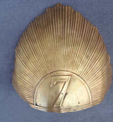 plaque de chapska de lancier