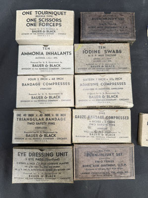 boite pansement U.S ww2