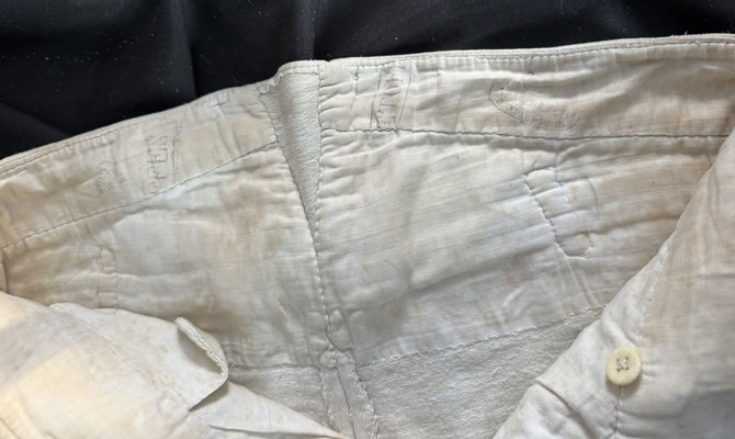 culotte de cavalerie second empire detail 