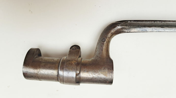 baïonnette autrichienne lorenz modéle 1854 sans fourreau .