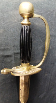 épéé d'officier de sapeur pompiers modéle 1816