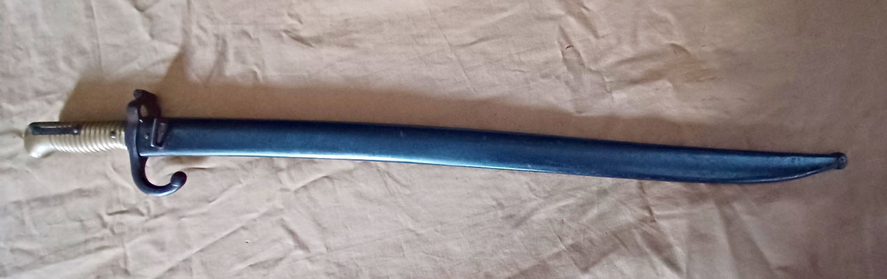 sabre baïonnette chassepot  modèle 1866