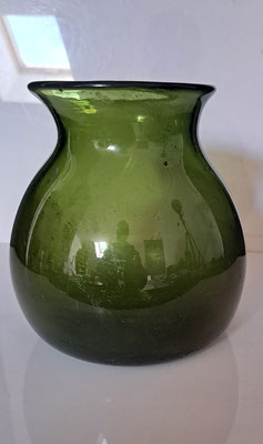 gueulard en verre vert 