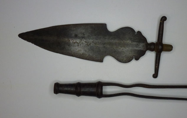 esponton d' officier allemand XVIIIème siècle