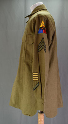 chemise U.S armored division ww2 
