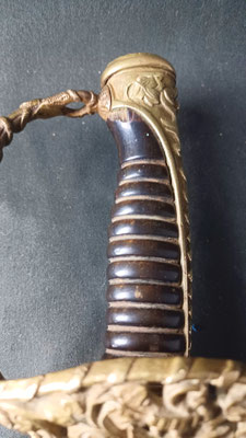 sabre d'officier de marine 1837 poignée en corne 