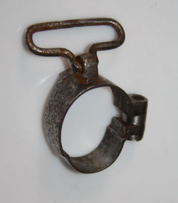 grenadiére de mousqueton de cavalerie  an 9 avec son porte tringle.