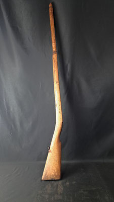 bois de fusil mauser modèle 1871 de chasseur regimentée