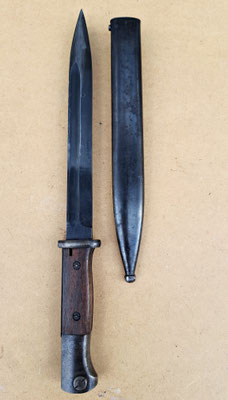 baïonnette Mauser 1884 - 98 code A W S