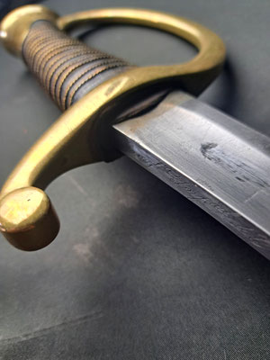 Sabre modèle 1829 de canonnier monté