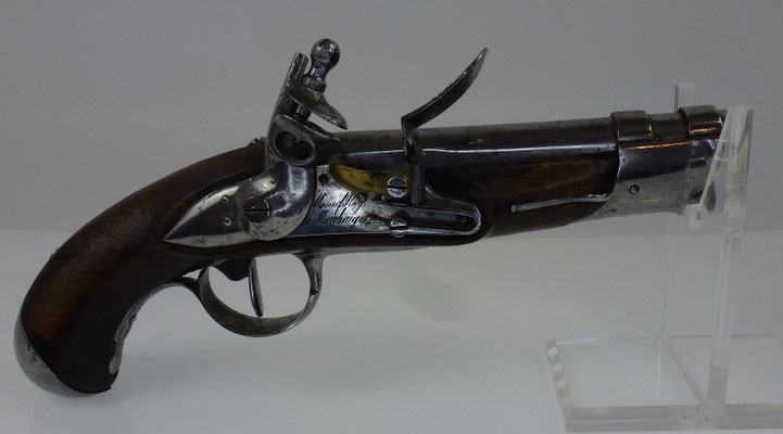 pistolet gendarmerie mle An IX restauration .
