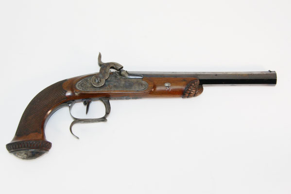 coffret nécessaire de paire de  pistolets de tir.