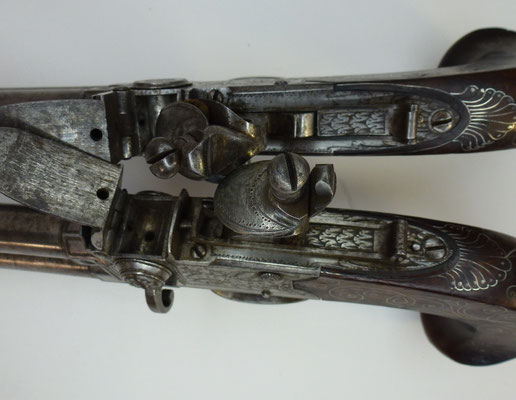 pistolet silex anglais richards Birmingham 