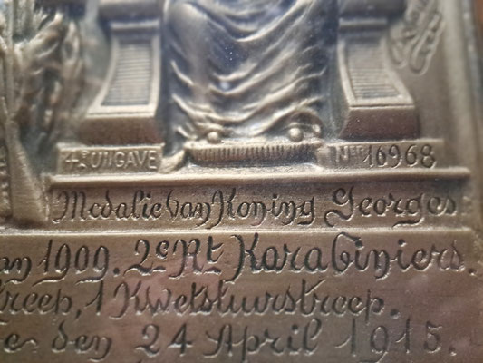decoration belges medaille pour la bravoure georges V 