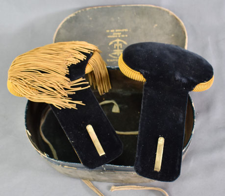 épaulettes officier infanterie coloniale avec dorure 