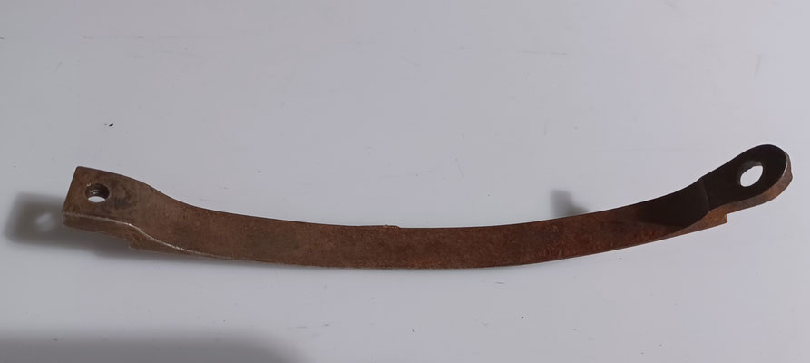 Bride de crosse de pistolet de cavalerie modèle 1777 a nettoyer 