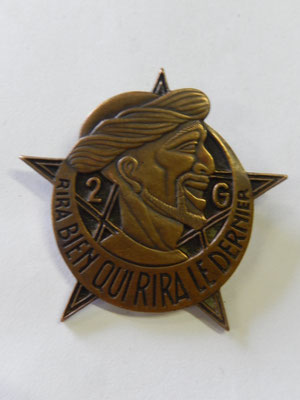 insigne 2°groupement de tabors marocains .marqué 1998   Prix : 80 euros