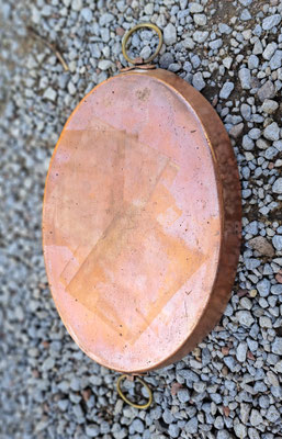 plat à four en cuivre 