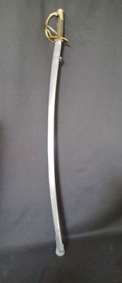 sabre d'officier d'artillerie mle 1822- 99 avec fourreau 