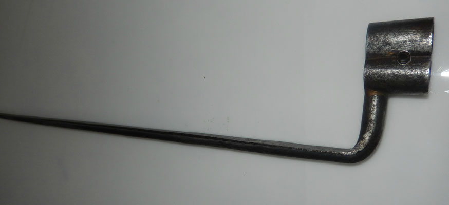 baÏonnette de chasse double canons 