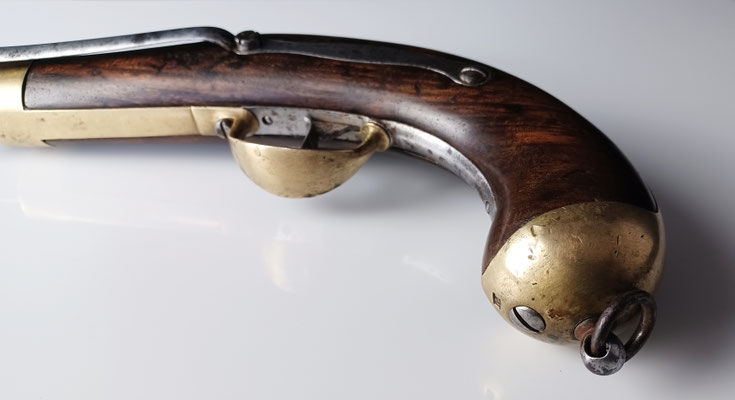 pistolet de marine mle 1837 pontet laiton 