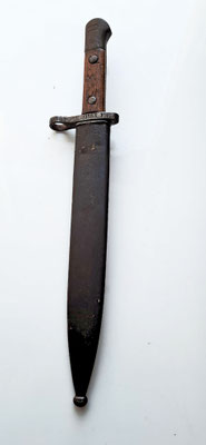 baïonnette turque modèle 1935 foureau fer 