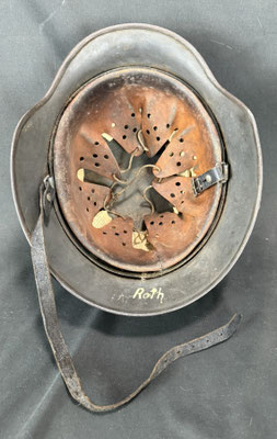 casque allemand mle 40 insigne effacée