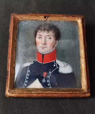 miniature d'officier premier empire
