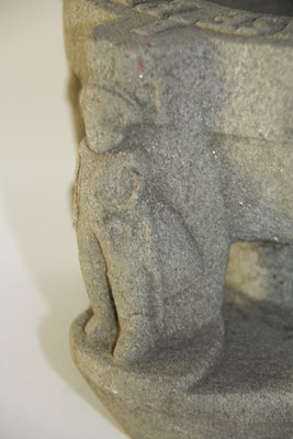 mortier en pierre  art populaire