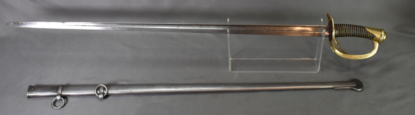 sabre d'essai modèle  1880 deux anneaux. 