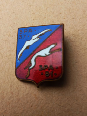 insigne armée de l èair SPA 37 SPA 81 augis lyon : 90 euros 