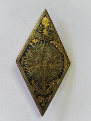  insigne 5° régiment de cuirassier  sans fabricant prix : 20 euros 