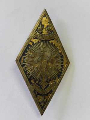  insigne 5° régiment de cuirassier . sans fabricant prix : 20 euros 
