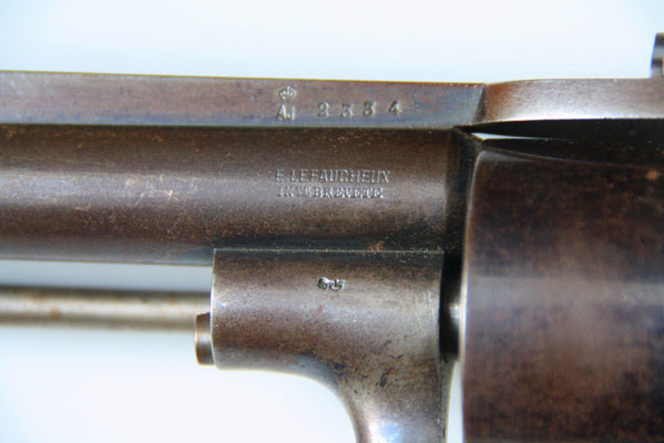 revolver  12 mm fabrication belges licence lefaucheux .