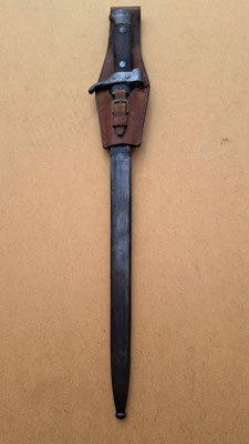 baïonnette de mousqueton berthier modèle 1892.