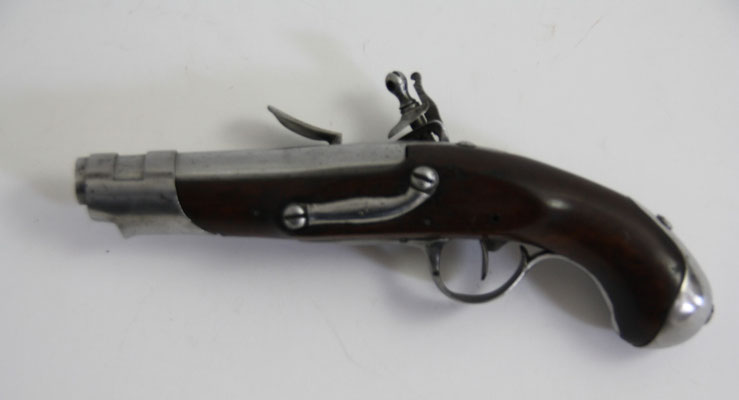 pistolet gendarmerie mle 1770 manufacture nationale de Maubeuge.