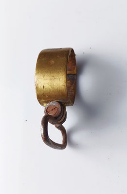 grenadière de carabine gras modèle 1874/80 en laiton  poinçonnée 